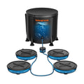 Spider Farmer 4 Pot Gravity-Fed Self Watering System, Automatic Watering | Equipped with 13 Gallon Reservoir & 5 Gallon