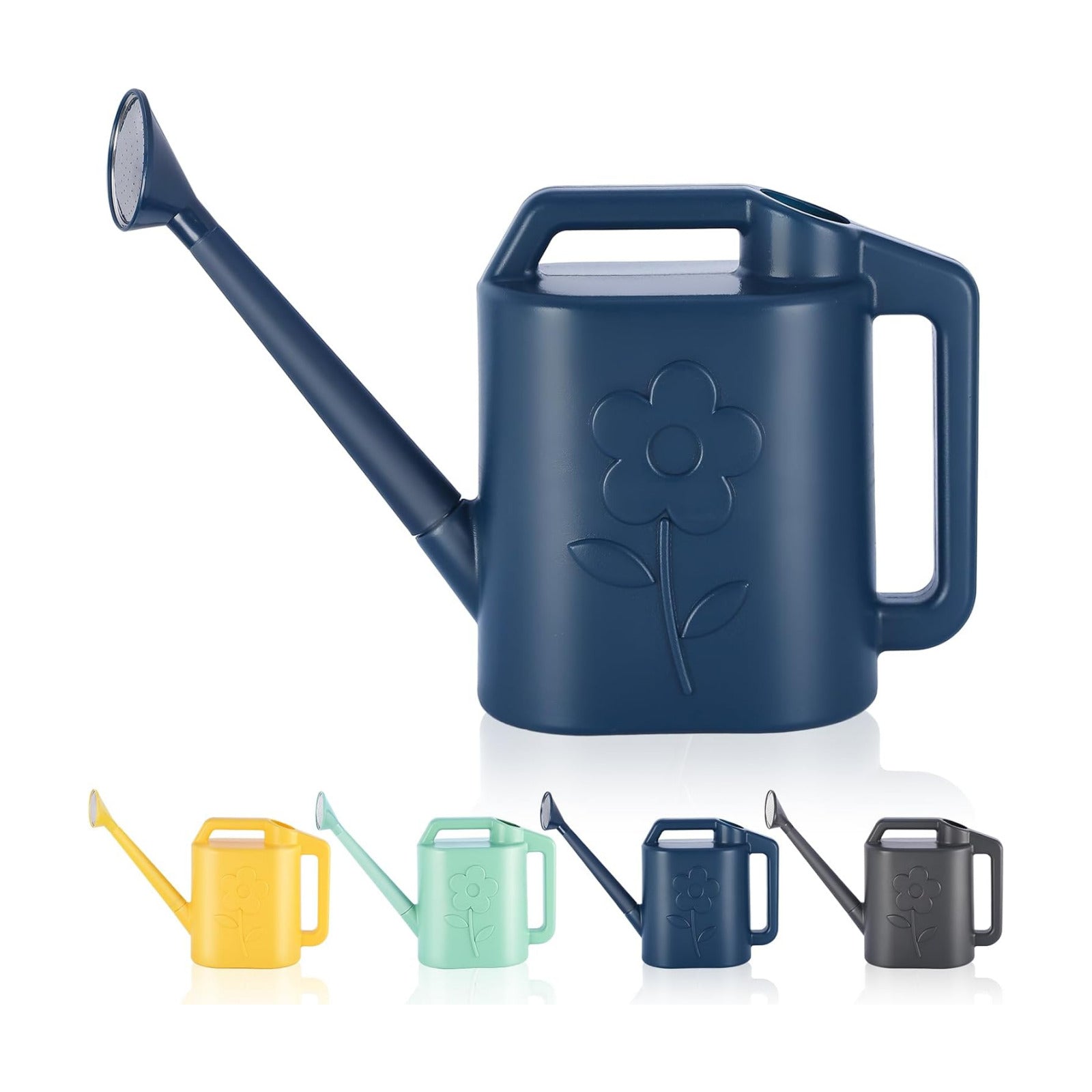 2 Gallon Watering Can for Indoor Plants, Garden Watering Cans for Outdoor Plant House Flower, Modern Plant Watering Can