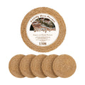 BAVIFY 13" Round Woven Placemats Set of 6, Plate Chargers for Dining Table