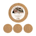 BAVIFY 13" Round Woven Placemats Set of 4, Plate Chargers for Dining Table