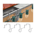 Gutter Clips for Hanging Outdoor Lights, Stainless Steel Light Clips, 50PCS