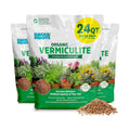 Back to the Roots 100% Organic Vermiculite (24 qt Value Pack) | Made in the USA | Premium Nutrition for Indoor and