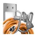 Stainless Steel Garden Hose Holder - Silver SS304 Water Hose Holder - Wall Mounted Hose Hanger Heavy Duty for Water