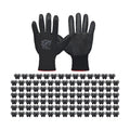 WHEATHUSK 120 Pairs Gardening Work Gloves Bulk for Men Women, Breathable Nitrile Rubber Coated Garden Gloves Dipped
