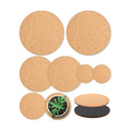 Cork Plant Coasters, Double Layers Plant Mats, 4/6/8/10 Inch, 8 Pcs