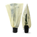 Plant Covers Freeze Protection, 2 Packs 23''W x 30''H Frost Protection Covers with Zipper & Drawstring, Winter Frost Cloth for Potted Plants, Outdoor Plant Blankets for Cold Weather