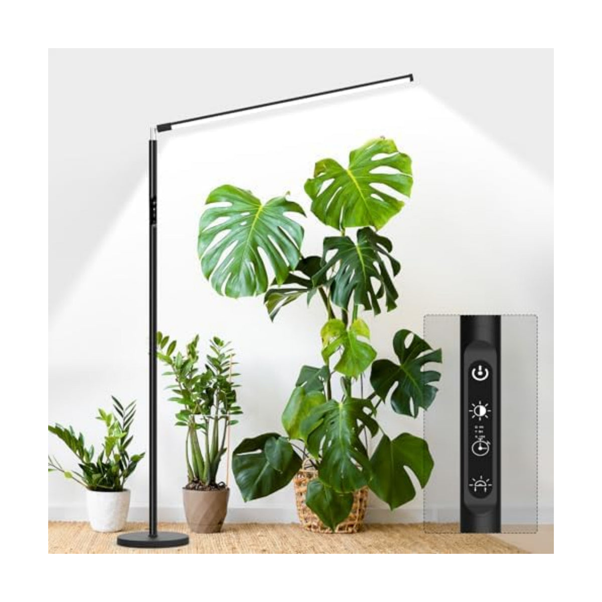 STERREN Plant Floor Lamp for Indoor Plants, Full Spectrum Grow Light