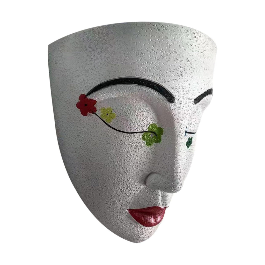 Wall Planter for Indoor Outdoor Plants, Face Planter Hanging Plant Pot for Home Decor, Modern Face Vase Face Flower Pot