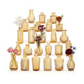 24PCS Mini Bud Vases As Wedding Centerpieces for Tables,Gold Bud Vases for Flowers,Small Flower Vases Suitable for Birthday Party,Anniversary,Wedding Reception,Baby Shower (Gold, 24PCS)