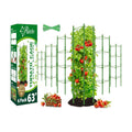 Riare 6 Pack 5.2 FT Tomato Cages for Garden, Heavy Duty Tomato Trellis | Adjustable, Reusable, Tall Tomato Plant
