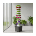 TIRUSSS Hydroponic Growing System Kit, Aeroponic Tower 50 Hole Garden Vertical Vegetable Planting System with Pump and