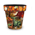 Briarwood Lane Fall Planter 11.75 x 11 x 11 Autumn Farm Medium