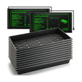 RooTrimmer Seed Starter Kit - 10 Pack 1020 Seed Trays with 2 Seedling Heat Mats for Plants (10"x20.5"), Complete Seed
