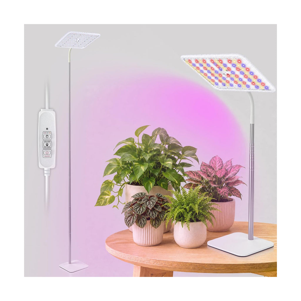 18W Grow Lights for Indoor Plants with Stand, Full Spectrum LED Plant Light for Indoor Plants,12-59 Inches Height
