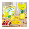 Fruit Fly Trap for Indoors – Effective Gnat Killer and Fly Catcher with Double-Sided Sticker, Non-Toxic Reusable Fly