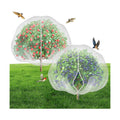 6.4'x6.4' Fruit Tree Netting with 2-Way Zipper & Drawstring (2 Pack) | Garden Plant Net Pest Barrier to Prevent Cicadas
