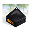 VICLLAX 50% Black Garden Shade Fabric Sun Shade Cloth - UV Protection Sun Shade Cover for Plants, Outdoor, Greenhouse &