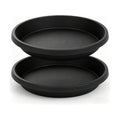 NIMYAU 2 Pack Plant Saucer 16 Inch, Durable Large Deep Plant Trays for Pots, Plant Drip Trays, Plant Water Catcher Tray