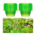 Cinnvoice 25 Pack Slug Snail Plant Collars, Plastic Garden Cloches, Slug Snail Defense Tool Collar for Outdoor Indoor