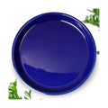 Plant Saucer for Outdoors - Ceramic Plant Saucer, 10 Inch Plant Trays for Indoors, Round Flower Pot Saucer, Large Plant