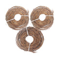 15 Feet Grapevine Garland DIY Crafts Natural Grapevine Twig Vines, 3 PCS Vines Garland Wreaths for Wedding Christmas House Holiday Door Vase Wall Decor