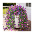 Hommyea Artificial Fake Fall Flowers Plants for Outdoors Mums Home Decor