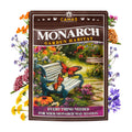 Monarch Butterfly Garden Kit with Milkweed Seeds–Perennial Flower Seeds to Plant Outside| 1/4 Pound Pure Bulk