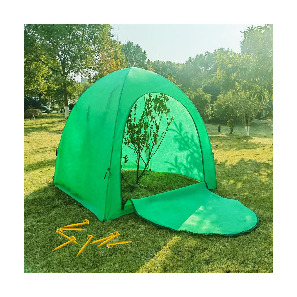 59″*59″*60″ Large Winter Plant Warm Covers with Air Hole for Raised Bed- Warm Tent Freeze Protection Humidity Domes for