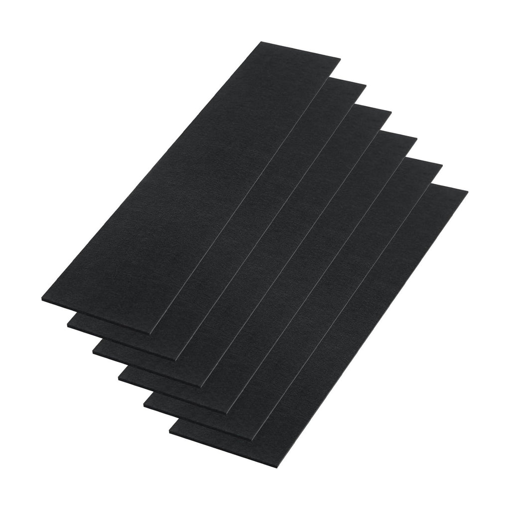 Willinglong 6 Pcs 12-Cell Replacement Capillary Mats, Self Watering Seed Starting Tray Watering Mat for Indoor Greenhouse Gardening (18.5 x 3.54 Inches)