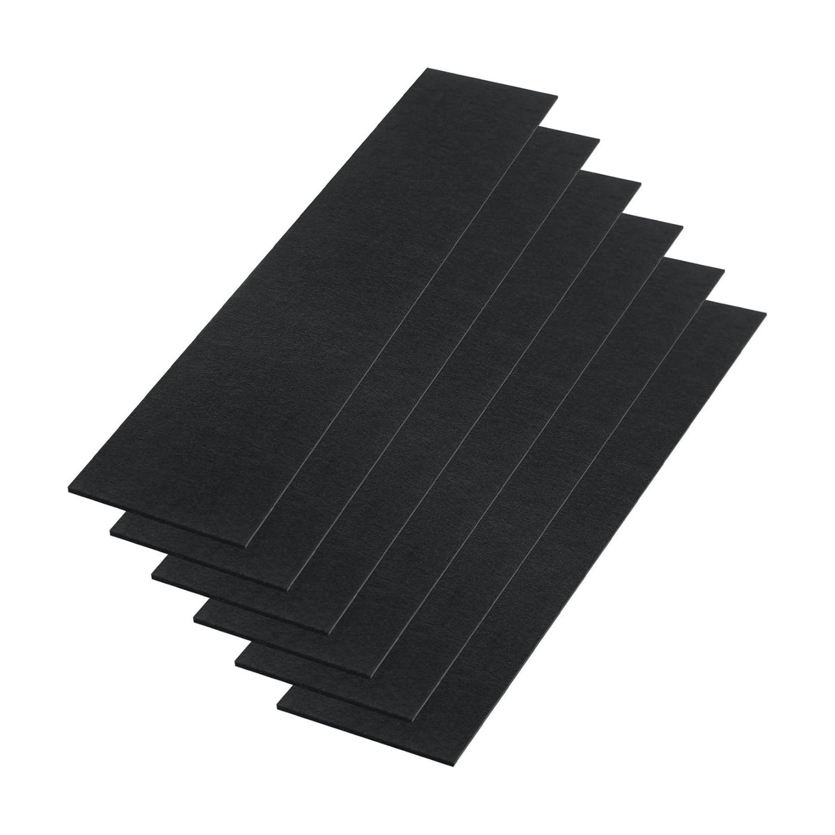 Willinglong 6 Pcs 12-Cell Replacement Capillary Mats, Self Watering Seed Starting Tray Watering Mat for Indoor Greenhouse Gardening (18.5 x 3.54 Inches)