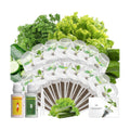 LYKOCLEAN Vegetable & Salad Green Seed Pod Kit for Aerogarden, (16 Pods) Ahopegarden, iDOO – Non-GMO American Fast