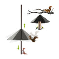 YINGYM Widened 19" Metal Squirrel Baffle for Bird Feeder Poles, 1 Pack