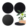 Plant Coaster Mat Reversible(Fabric/Leather),3Pcs Plant Coasters for House Plants Indoor & Outdoor,Household Products Absorbent/Waterproof(10inch)