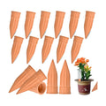16 Pack Terracotta Plant Waterers - Self Watering Spikes and Watering Stakes for Automatic Watering, Slow Release