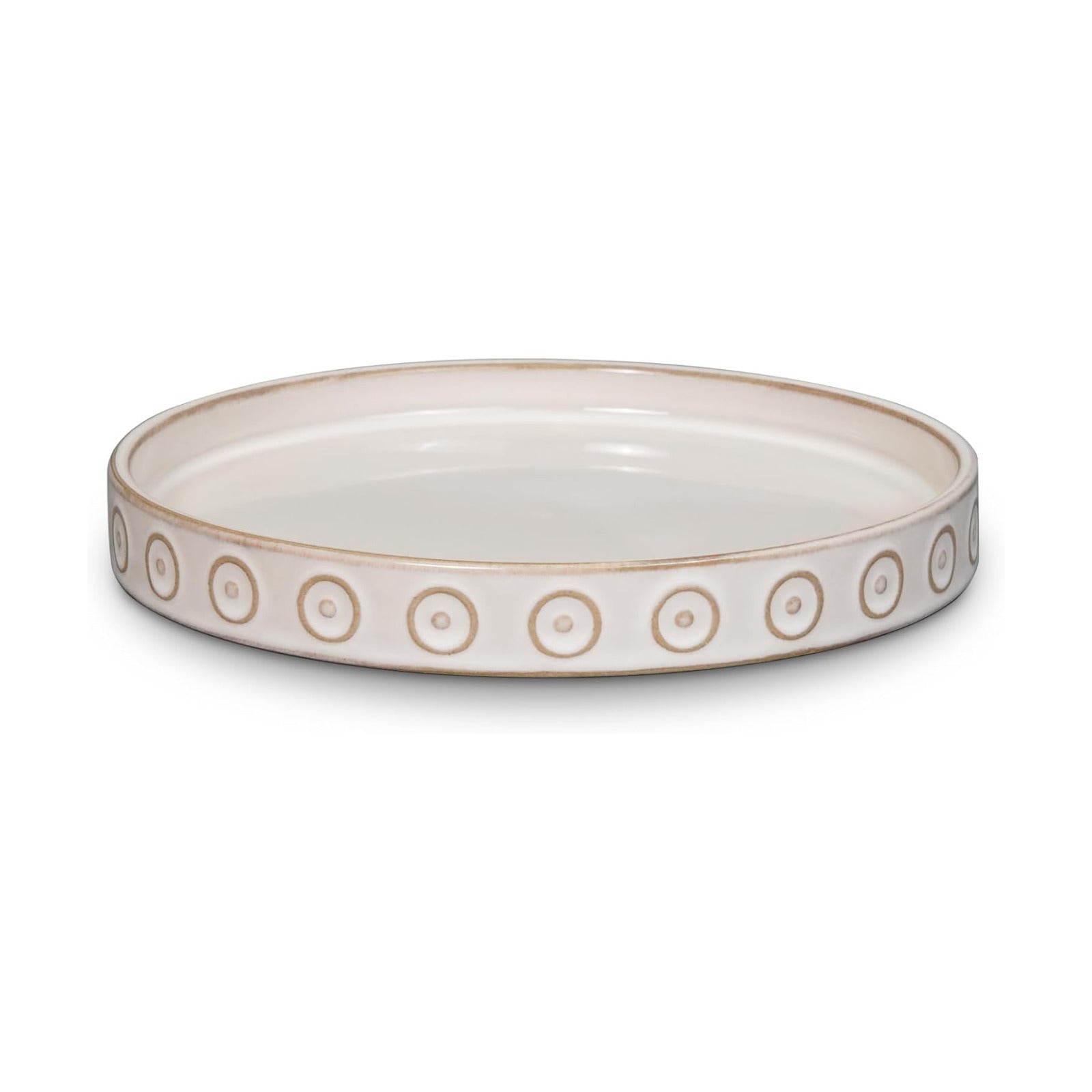 Eightpot Plant Tray for Pots - Ceramic Plant Saucer for Indoors Outdoors 7.5 Inch Plant Water Catcher Tray Plant