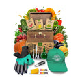 75 Vegetable & Greens Seeds Variety Pack, Garden Seed Starter Kit - Over 44,700 Non-GMO Heirloom Seeds for Planting