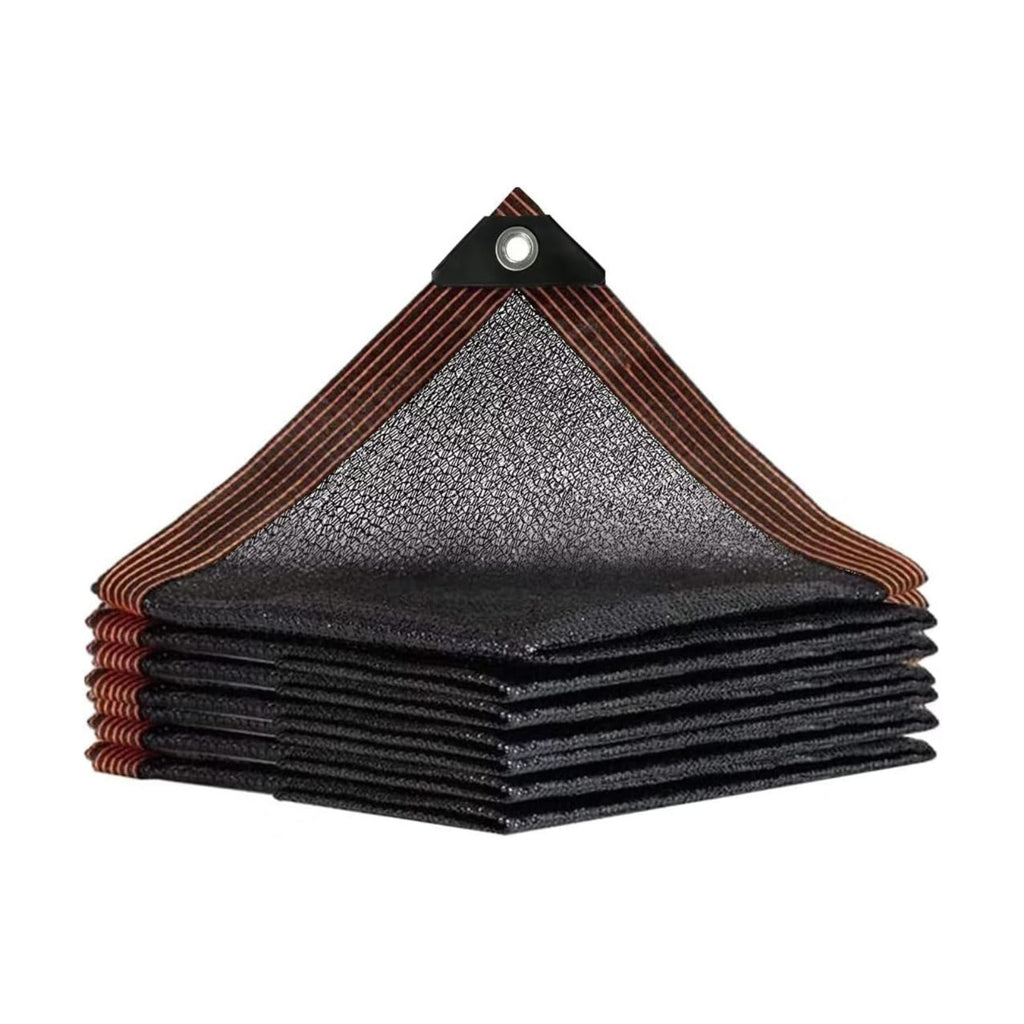 QLOFEI 40-50% Shade Cloth with Grommets, Sunblock Mesh Tarp Shade Neting Cover for Plant Greenhouse, Easier to Hang