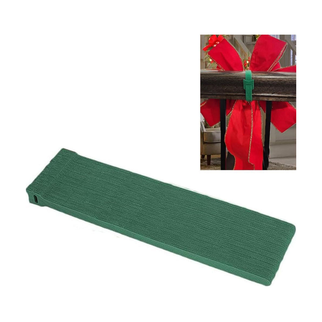 Christmas Garland Ties - 12" Multifunction Holiday Plant Cable Ties Adjustable Reusable Nylon Garden Plant Cable Strap for Xmas Tree Stairway Decoration Present Wrapping (50pcs Green)