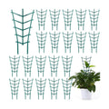 50 Pack Plant Trellis for Pots Garden Trellis for Potted Plants Flower Pots Support Stackable Plastic Mini Trellis for
