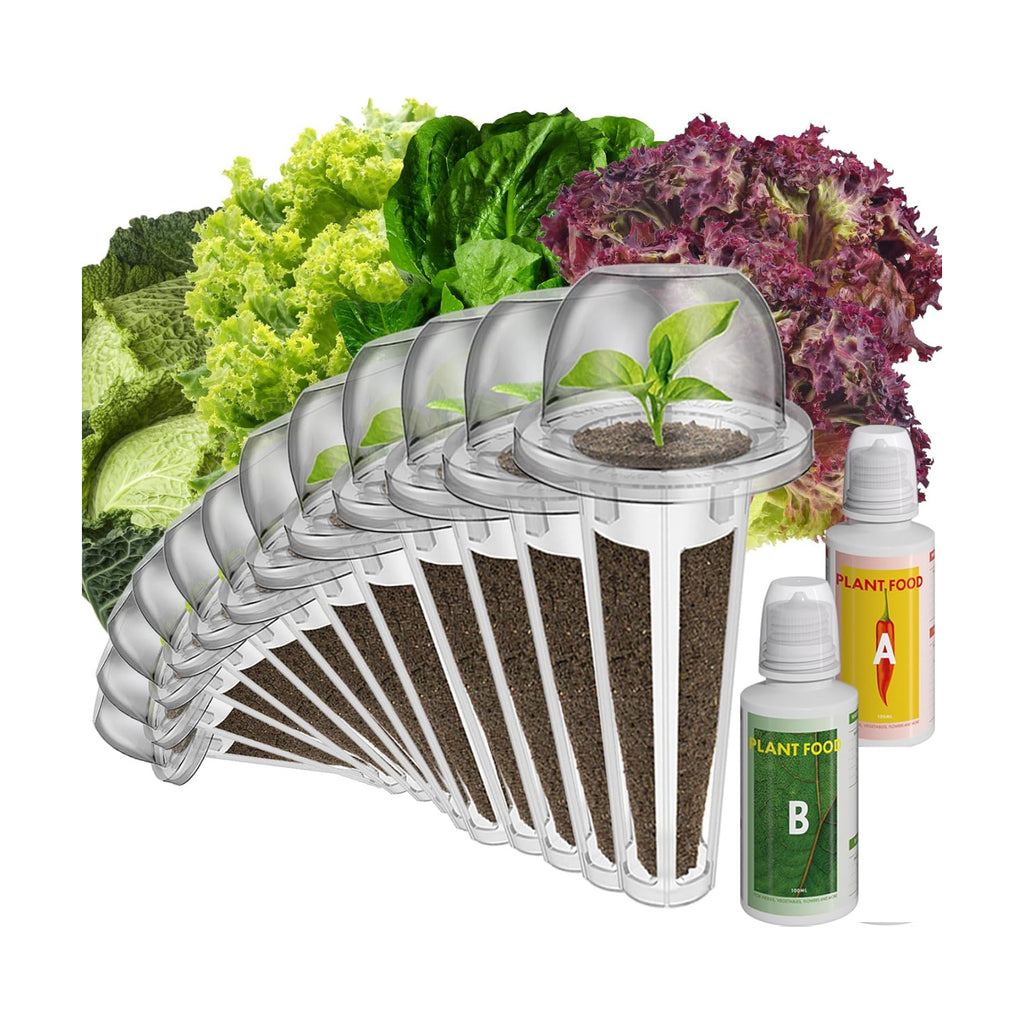 inbloom Salad Seed Pod Kit Compatible with AeroGarden, Ahopegarden, iDoo, MUFGA Hydroponics Growing System, 400+ Mixed