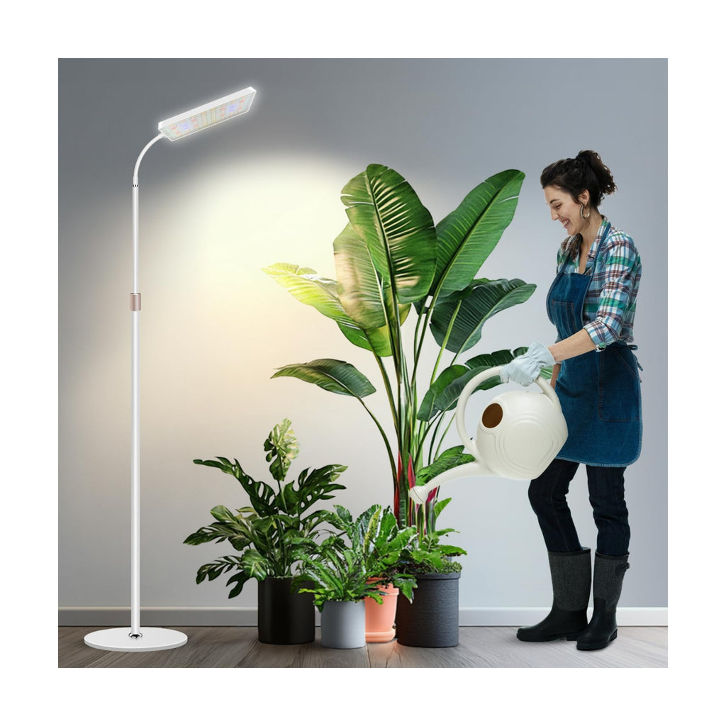 Wiaxulay Grow Lights for Indoor Plants,Full Spectrum Plant Light 68in Stand | 153 LEDs Floor Growing Lamp for Tall