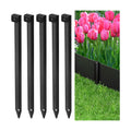 Landscape Edging Metal Stakes, 10 Inch Garden Edging Stakes | High Carbon Steel Landscaping Anchoring Stakes for