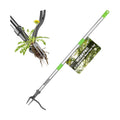 WORKPRO Weed Puller Tool with Long Adjustable Handle (33", 46") | Stand Up Weed Remover- 4 Claw Steel Head & Foot Pedal