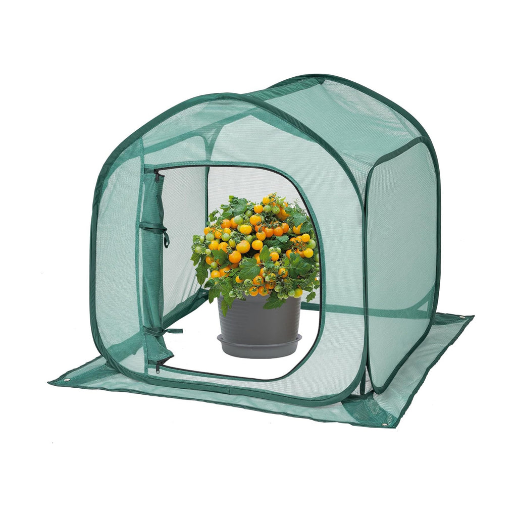 UV-Resistant Durable Pop Up Plant Covers & Garden Mesh Netting - Protective Bird Netting for Tomato & Crop Protection