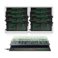 Seedling Heat Mat 8 Pack, 10" x 20.75" MET-Certified Warm Hydroponic Heating Pad, Waterproof Warm Hydroponic Plant
