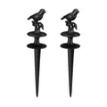 2 Pcs Garden Hose Guide Spike 12 Inch Heavy Duty Metal Hose Support Spike Aluminum Decorative Garden Stakes Protector