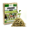 Natural Long Fiber Sphagnum Moss 42QT for Orchid Potting Mix, and Moss Pole for Plants Indoor. Ideal for Propagating