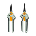 PrunePro Garden Scissors Pruning Shears Sharp Stainless Steel Non-Stick Teflon Coating Blade for Precise Cuts Garden