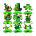 9Pcs St Patricks Day Table Decorations, Green St. Patrick's Day Centerpiece