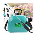 Battery Powered Sprayer 2 Gallon, 2026 Upgrade Electric Sprayer with 3 Adjustable Speed, Battery Indicator, 4 Mist